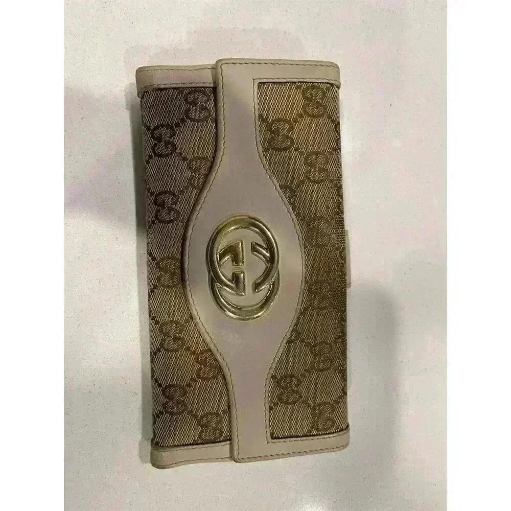Gucci Sukey Women's Multicolor Continental Wallet Credit Card Holder